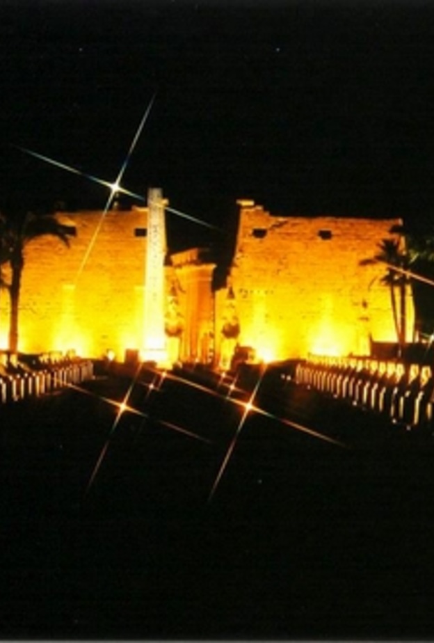 طريق الكباش الفرعوني في الأقصر