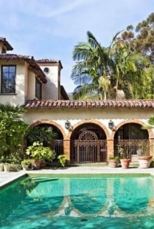 منزل ميل جيبسون من الخارج