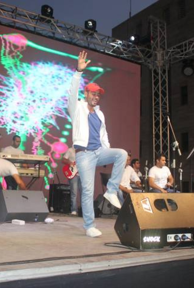 سعد رمضان في حفل بجامعة ال BAU