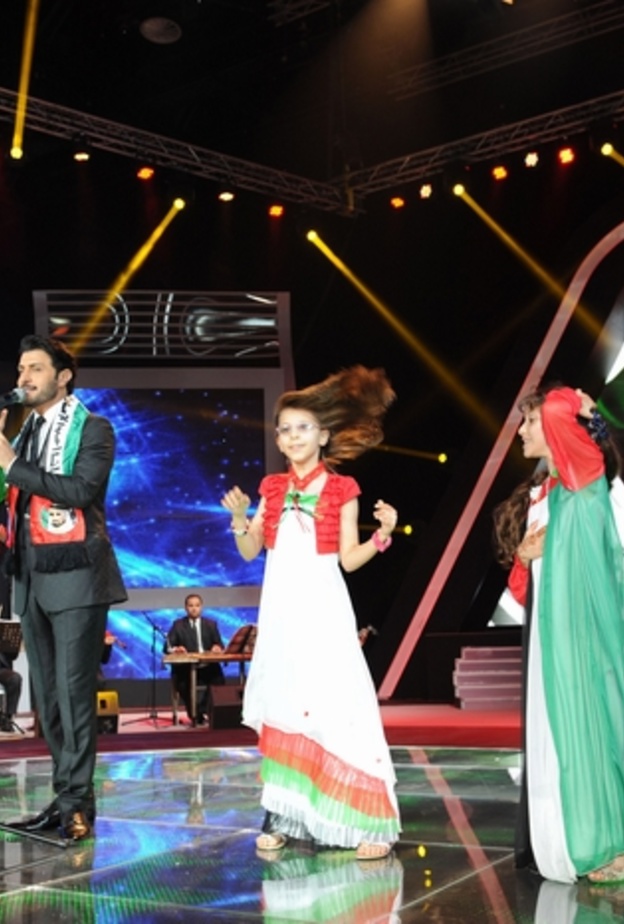 ماجد المهندس خلال الحفل