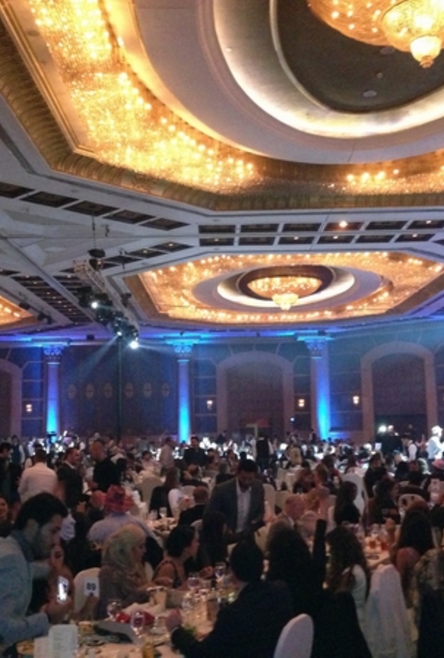 سعد رمضان يغني في فندق الحبتور