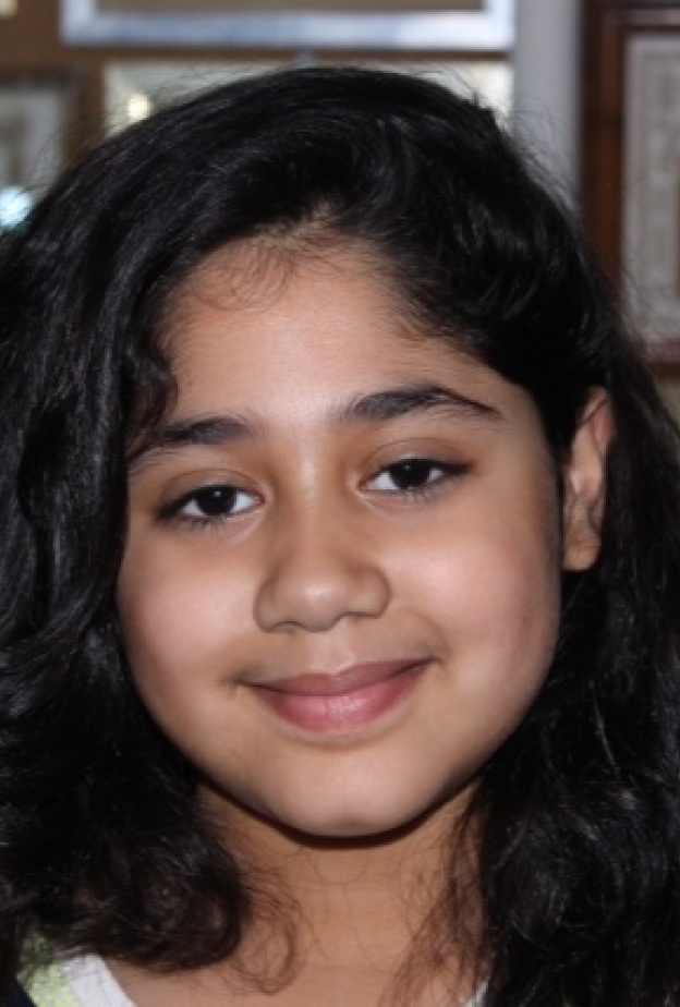 الطفلة غلم حفيدة الموسيقار الراحل