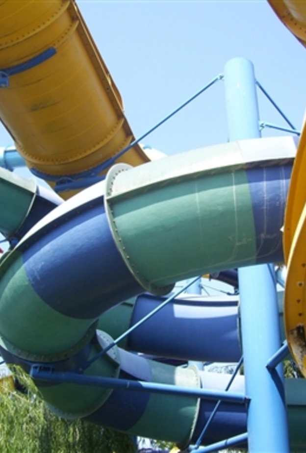 A Maze of Water Slides
