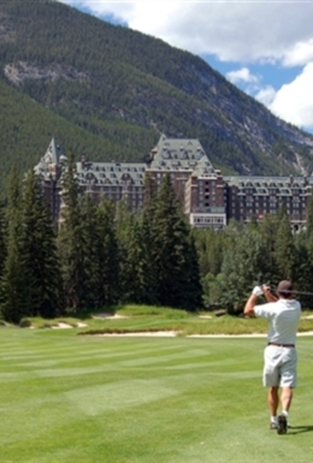 Approach Shot at Banff Springs Golf Course