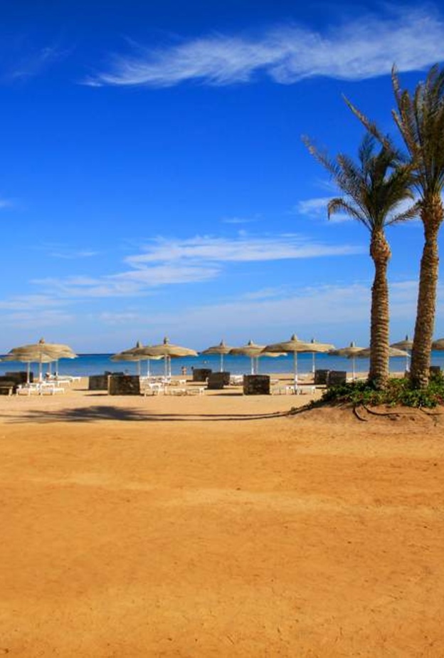 Beautiful sandy beach