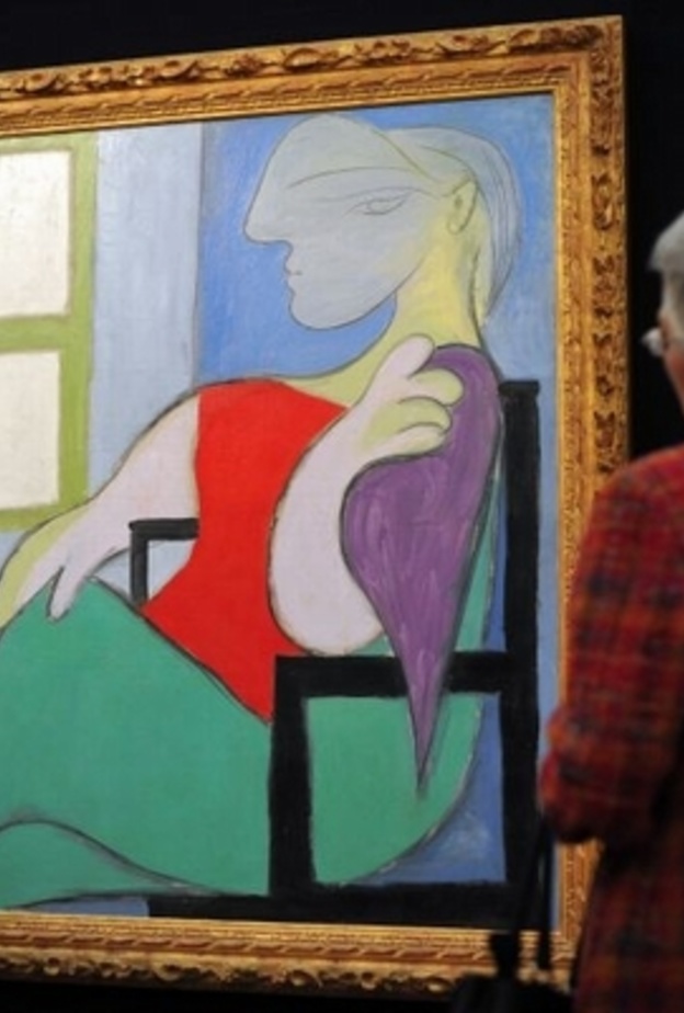 صورة عاشقة بيكاسو بـ28.6 مليون إسترليني