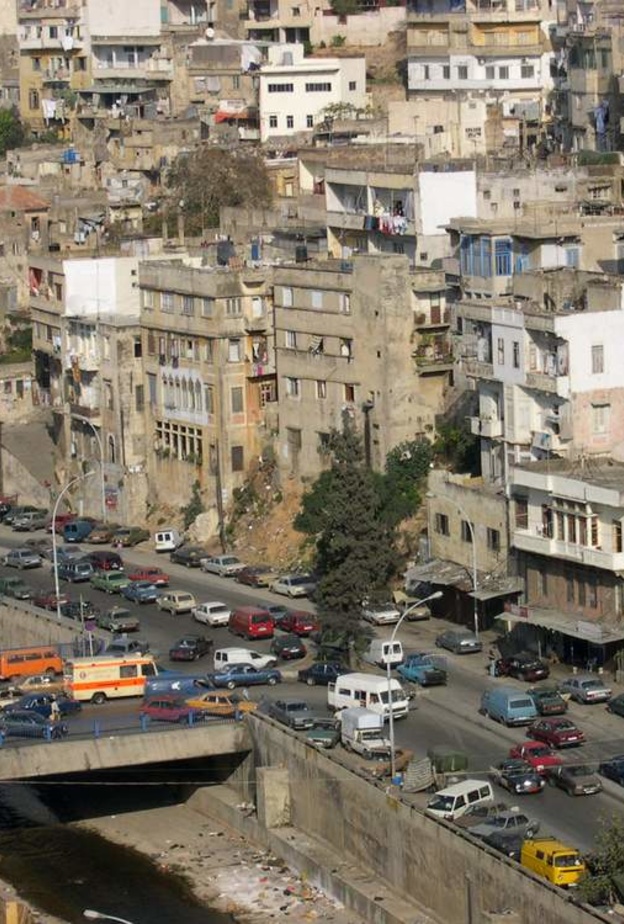 View of Lebanese town Tripoli