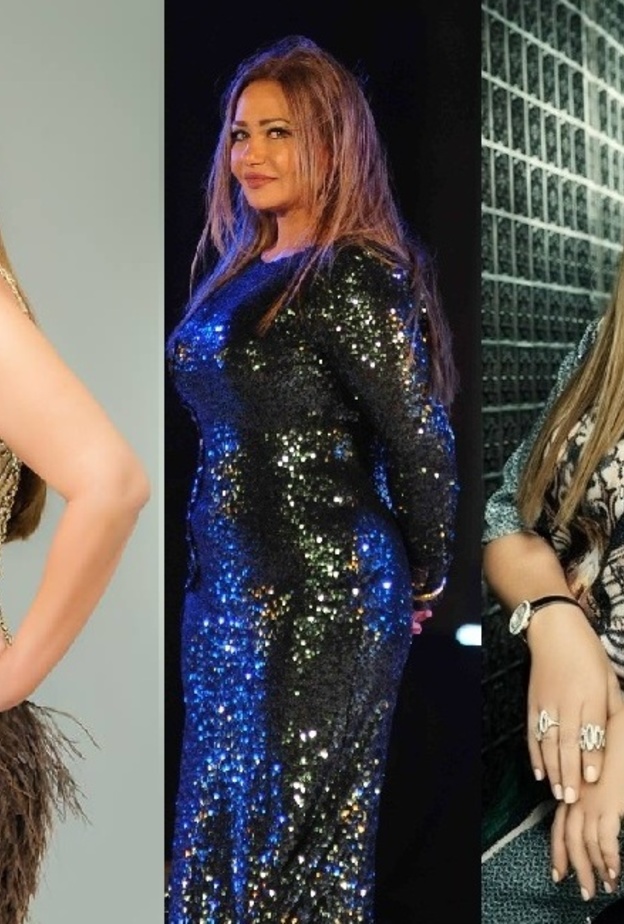 ليليى علوي قبل اسابيع قليلة في افتتاح مسلسلها