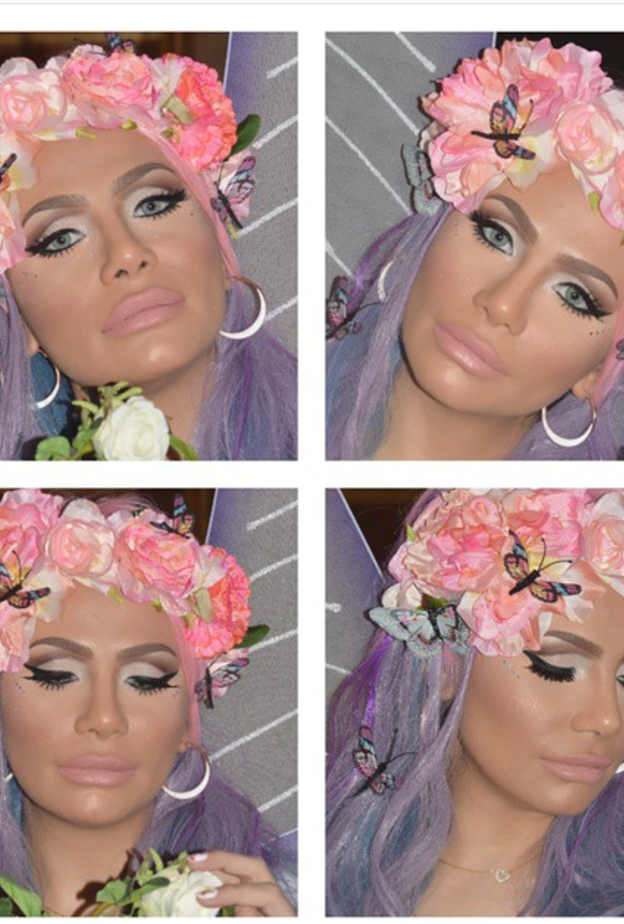 هند بمكياج ربيعي