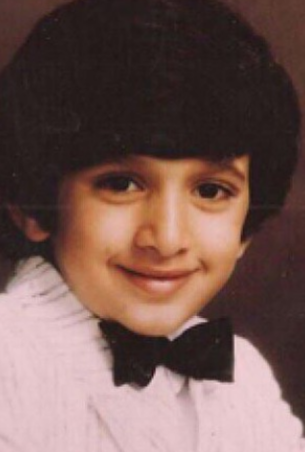 راشد خلال طفولته