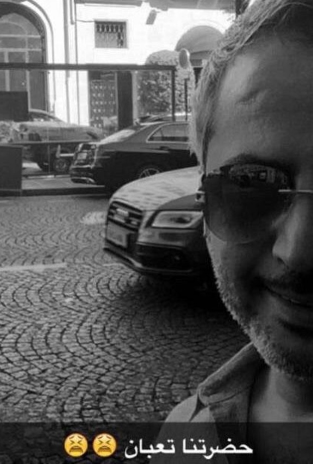 آخر صورة التقطها سعود الدوسري قبل يوم من وفاته