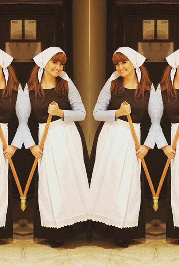 هنا شيحة تتقمص شخصية سندريلا فى البيوت أسرار