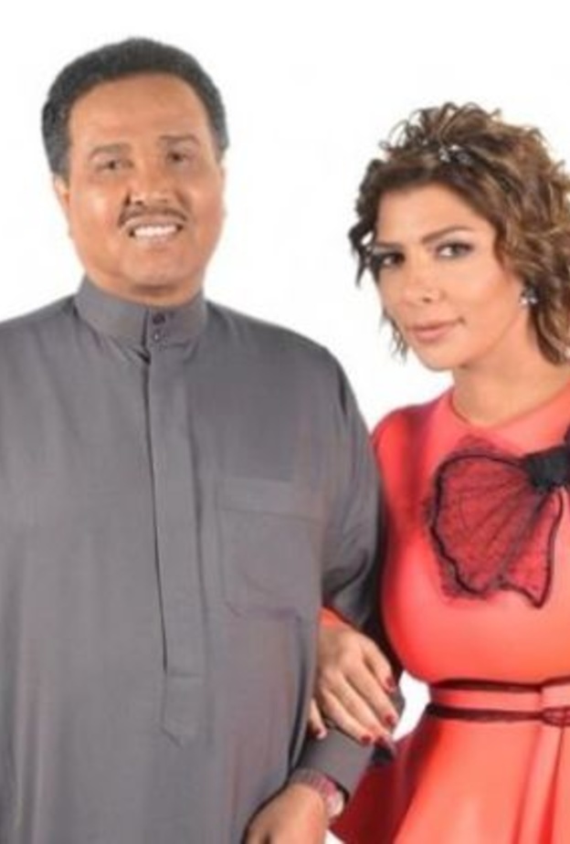  النجمة السورية أصالة مع فنان العرب محمد عبده