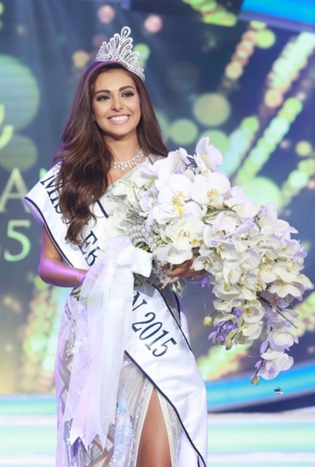  فاليري أبو شقرا إبنة بيروت ملكة جمال لبنان للعام