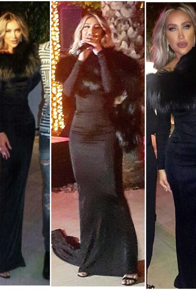 اختارت مايا الفرو في دبي بالرغم من أن الحر كان شديد جداً