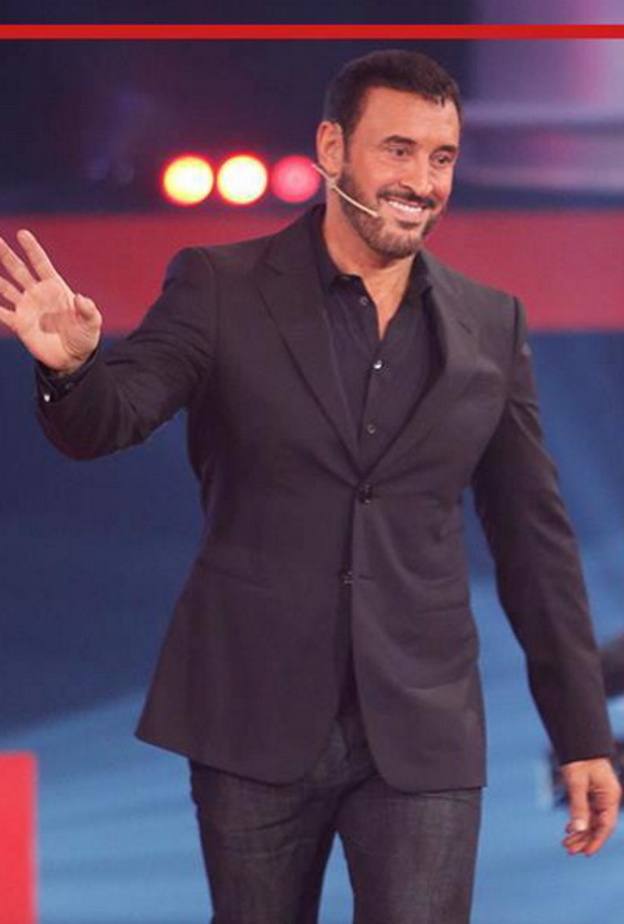 كاظم الساهر خلال اطلالته في برنامج ذا فويس