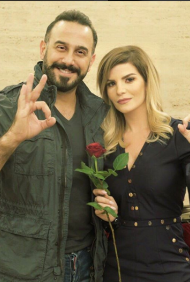  قصي خولي خلال اطلالته مع نسرين ظواهرة