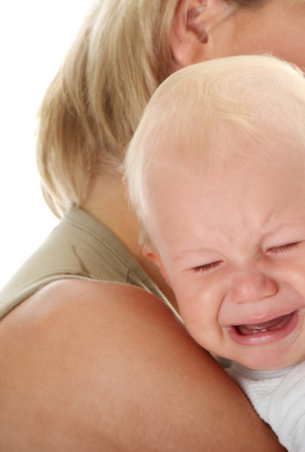 بكاء الرضيع المتواصل قد يكون له اسباب نفسية 