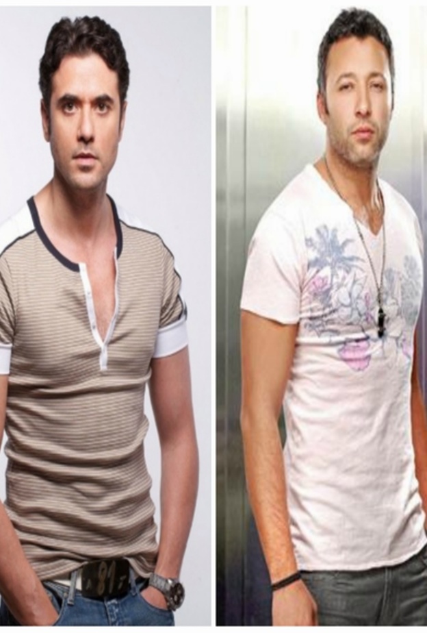 احمد فهمي بالجينز والقميص في اسلوب كاجوال