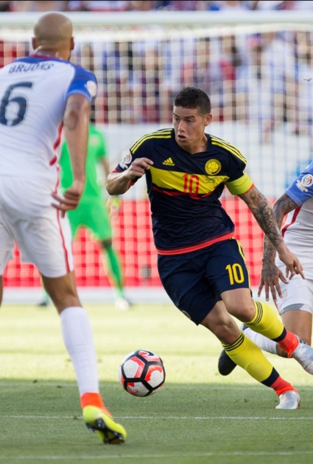 مباراة كولومبيا والولايات المتحدة