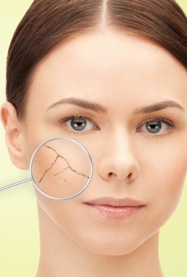 محارية جفاف البشرة