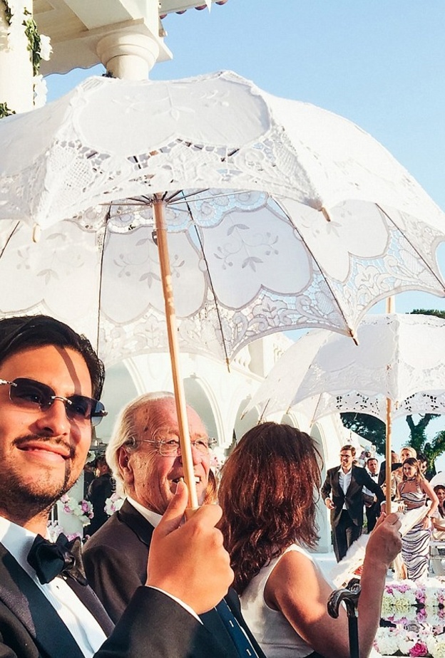 حفل زفاف حفيد أحد جنرالات القذافي 