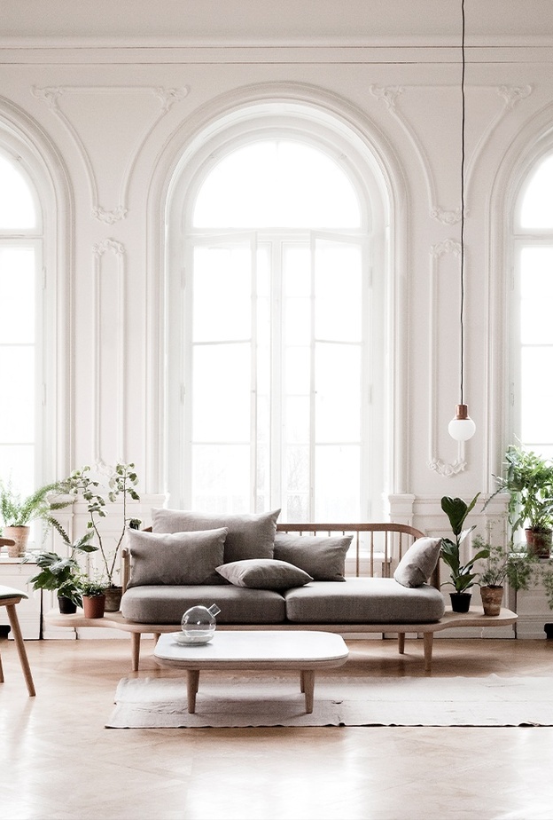 أحواض النباتات تغني أثاث غرفة المعيشة الخشبي