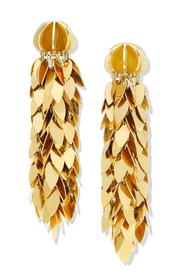 أقراط Gold Tassel من سايمون تيكل Simon Teakle