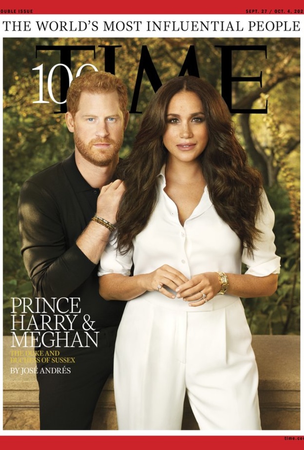 بـ 384 ألف دولار.. مجوهرات ميغان ماركل الناعمة على غلاف Time