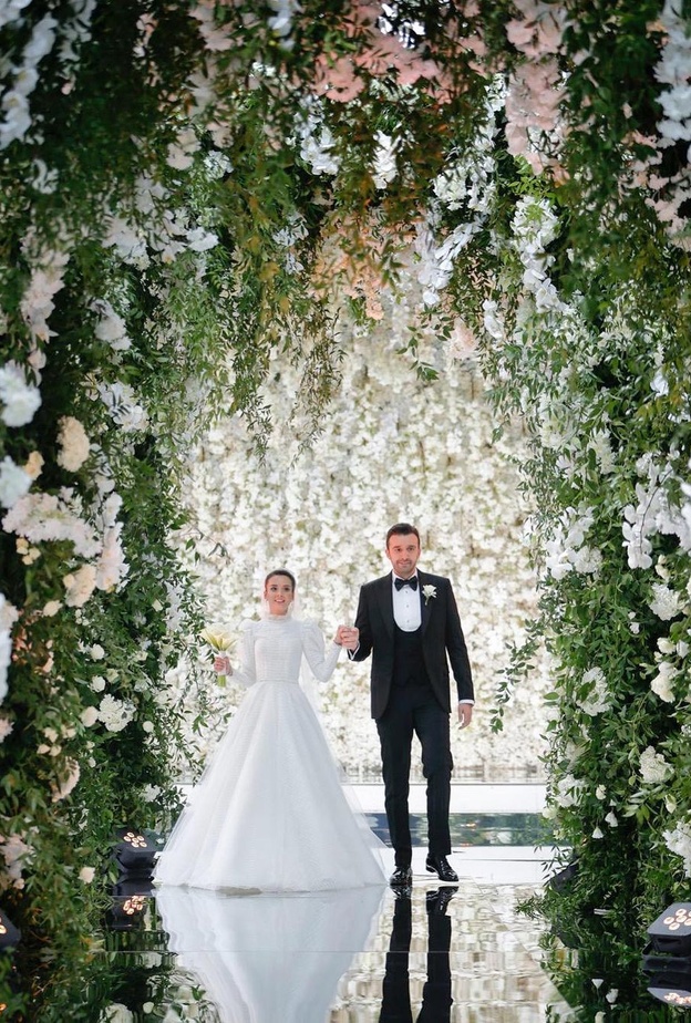 ديكور الممرات الجديدة في حفلات الزفاف الخريفية