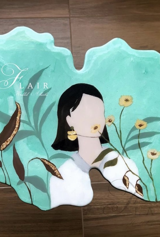 من حساب هديل الحارثي على الانستقرام