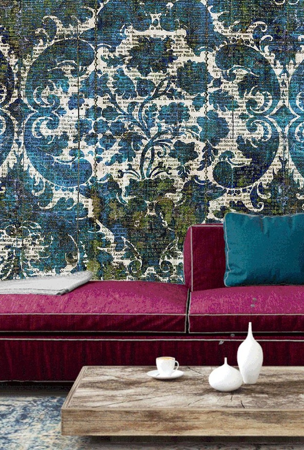 ورق جدران بأسلوب فينتاج