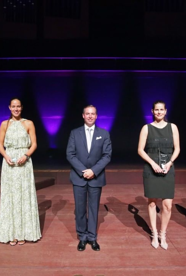 الأمير غيوم يحضر حفل توزيع جوائز اتحاد التنس النسائي في لوكسمبورغ