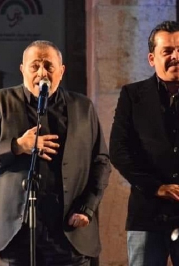 منذر رياحنة وجورج وسوف- صورة من حساب منذر رياحنة على انستقرام