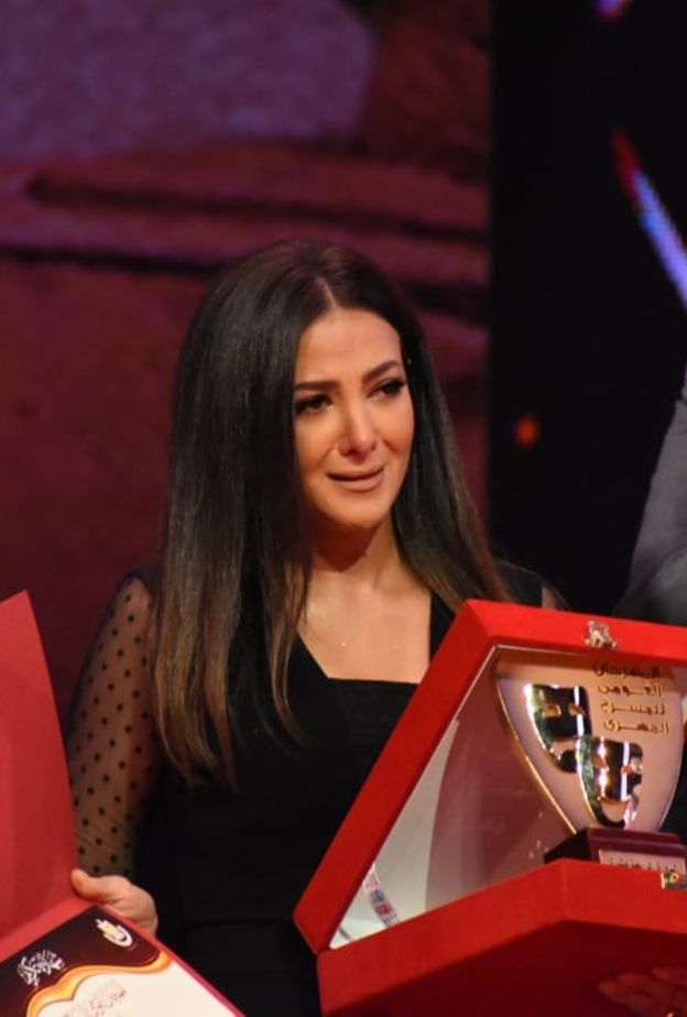 دنيا سمير غانم- صورة من حساب المهرجان القومي للمسرح على فيسبوك