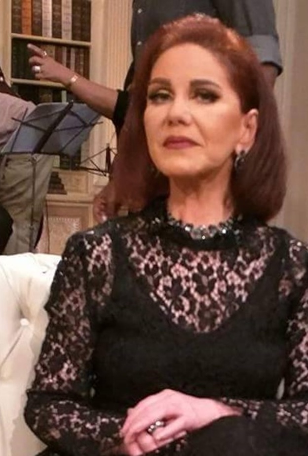 ميادة الحناوي- صورة من برنامج "العاشرة مساء"