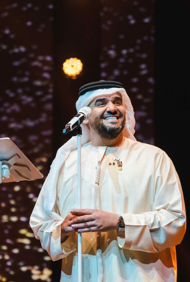 حسين الجسمي- صورة من حسابه على تويتر