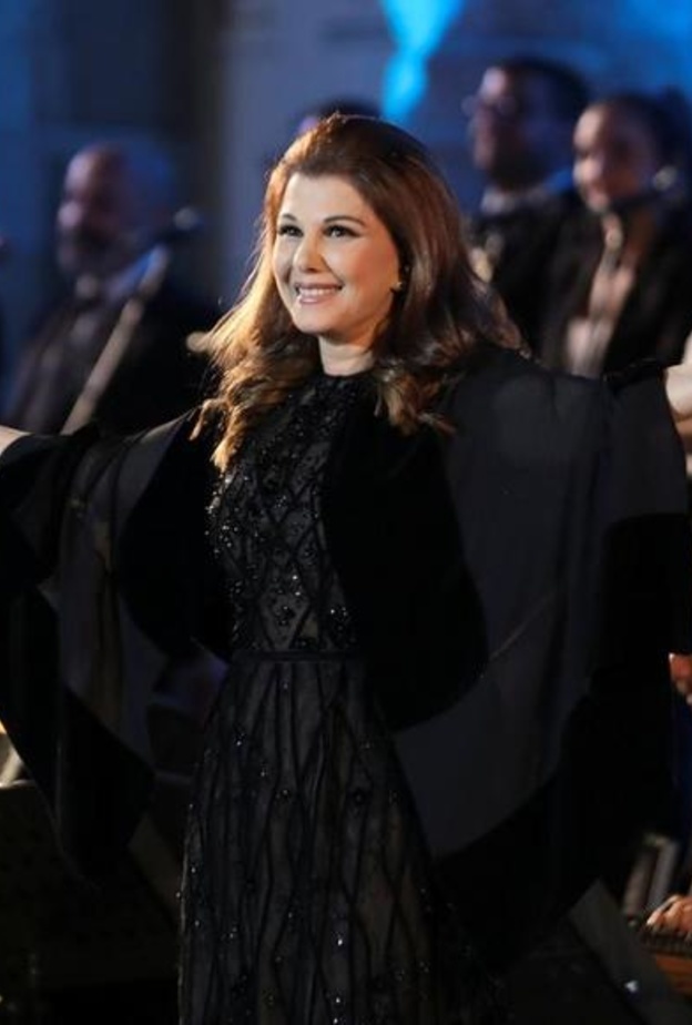 ماجدة الرومي في حفلها بمهرجان جرش- صورة من حساب مهرجان جرش بتويتر