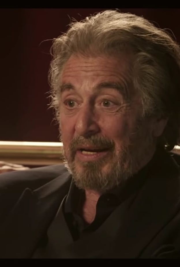 آل باتشينو_ الصورة من قناة Netflix film club على يوتيوب