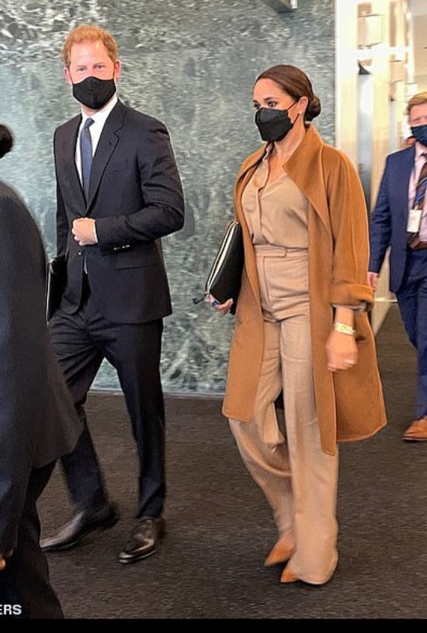 الأمير هاري وميغان ماركل في اجتماع بمقر الأمم المتحدة في نيويورك