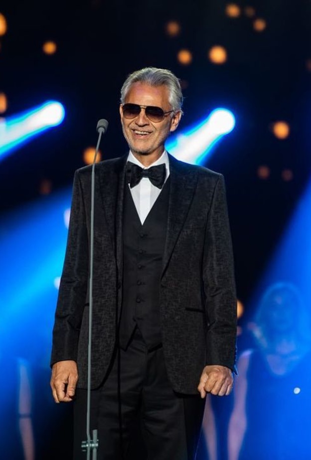 اندريا بوتشيلي يشارك في افتتاح إكسبو 2020