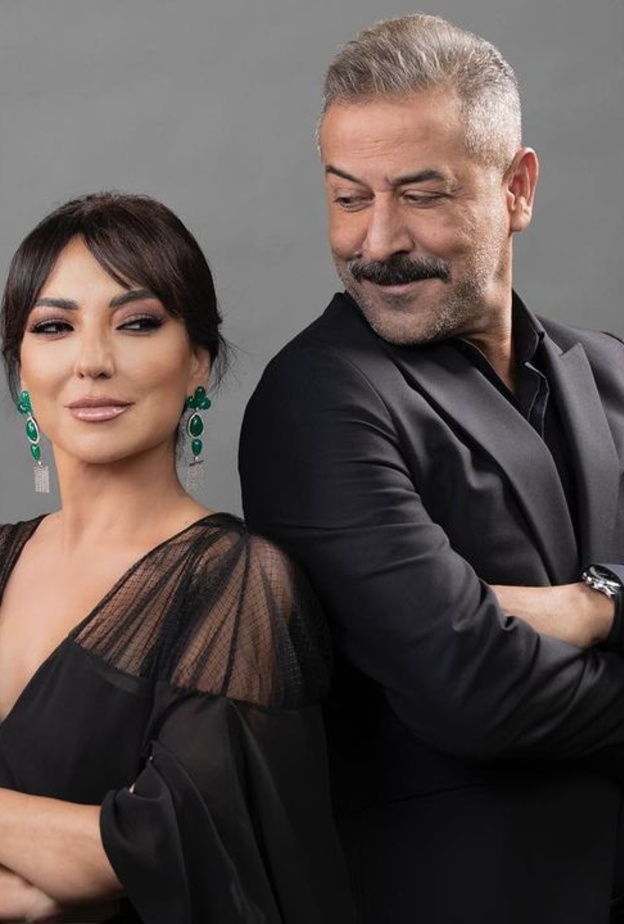 أمل عرفة وعبد المنعم العايري- صورة من حساب أمل عرفة على انستقرام