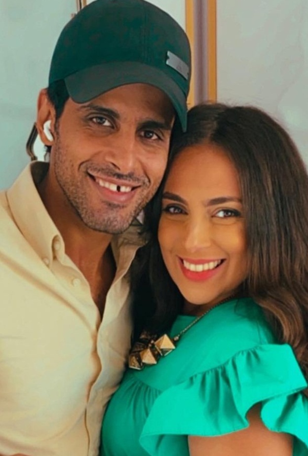 حمدي الميرغني وإسراء عبد الفتاح