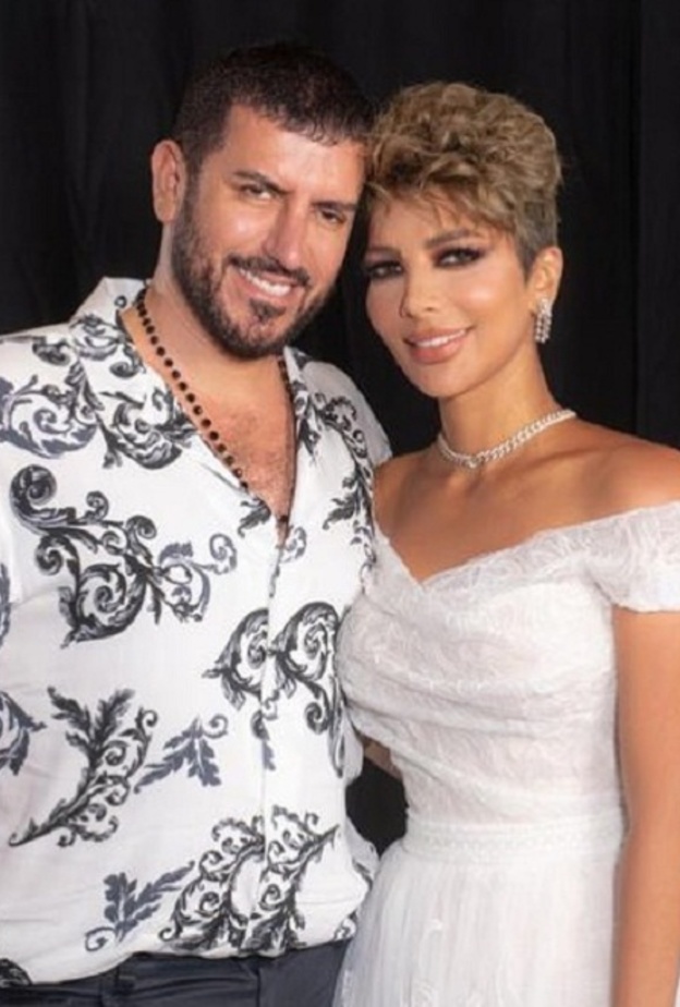 أصالة وزوجها فائق حسن- صورة من حساب أصالة على انستقرام