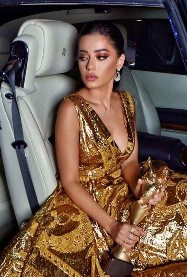 رحمة رياض في موريكس دور- صورة من حسابها على انستقرام