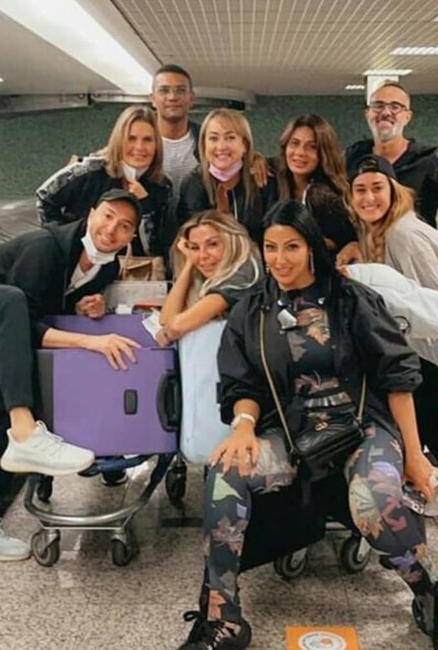 نجوم الفن في البرتغال- صورة من حساب رزان مغربي على انستقرام