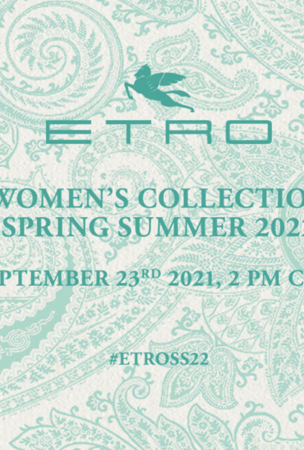 بث مباشر لعرض أزياء ETRO لربيع صيف 2022