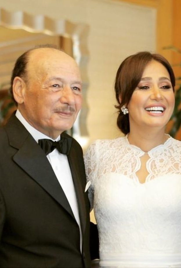 حلا شيحة مع معز مسعود ووالدها 