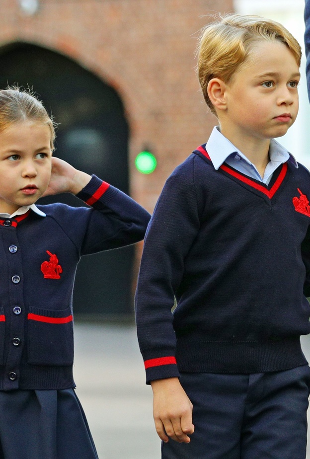  الأمير جورج والأميرة تشارلوت 