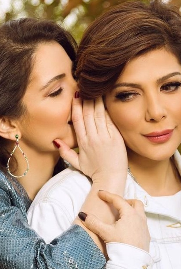 اصالة وابنتها شام 